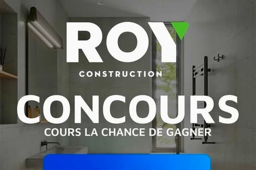 Concours Roy Construction - Gagnez une carte cadeau CANAC de 1 000 $