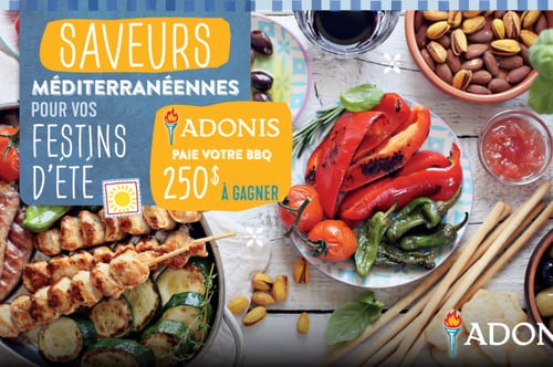 Concours Rythme FM 105,7 Gagnez 250$ chez Marché Adonis!