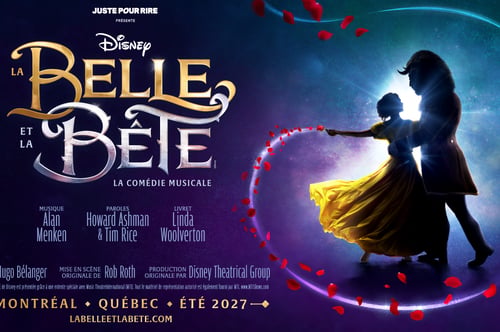 Concours Rythme FM 105,7 Gagnez vos places pour le spectacle La Belle et la Bête de Disney, par Juste pour rire!