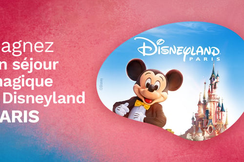 Concours Rythme FM 105,7 Gagnez votre voyage en famille à Disneyland Paris!