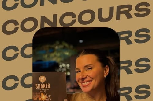 Concours Shaker Cuisine & Mixologie - Gagnez une carte-cadeau de 150$!