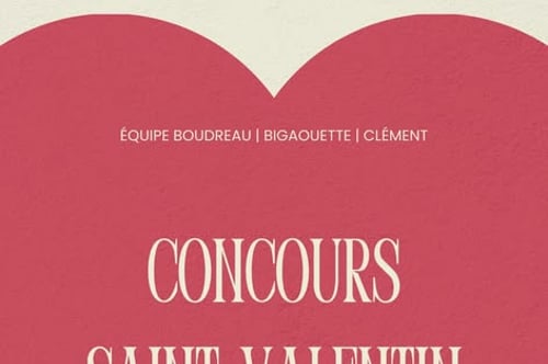 Concours St-Valentin Équipe Boudreau/Bigaouette/Clément RE/MAX - Gagnez une journée de rêve pour deux au stom spa!