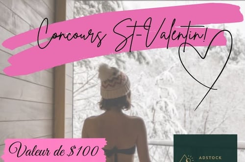 Concours St-Valentin Hyundai Ruby Auto Inc.-Gagnez un certificat-cadeau d’une valeur de 100 $ chez Adstock Spa Nature!