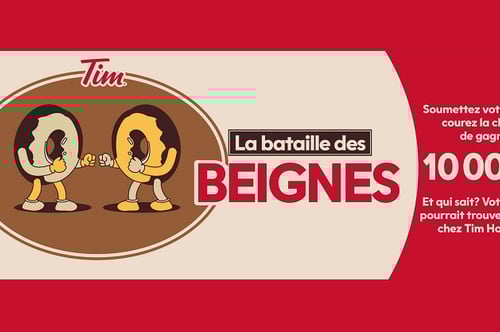 Concours Tim Horton - La bataille des beignes !