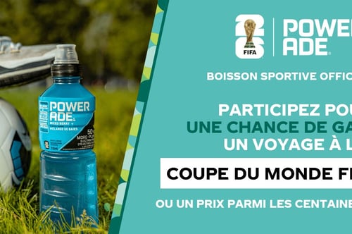 Concours Tournez pour gagner DE POWERADE!