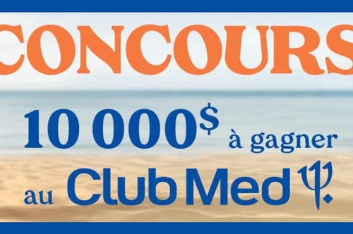 Concours Uniprix - Gagnez 10000$ en forfait voyage au Club Med!
