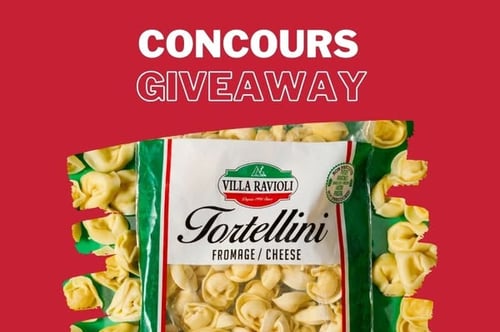 Concours Villa Ravioli- Courez la chance de gagner 50 $ de produits Villa Ravioli!