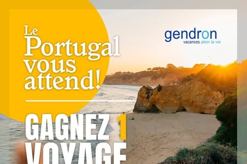 Concours Voyages Gendron - Gagnez un séjour de rêve au Portugal!