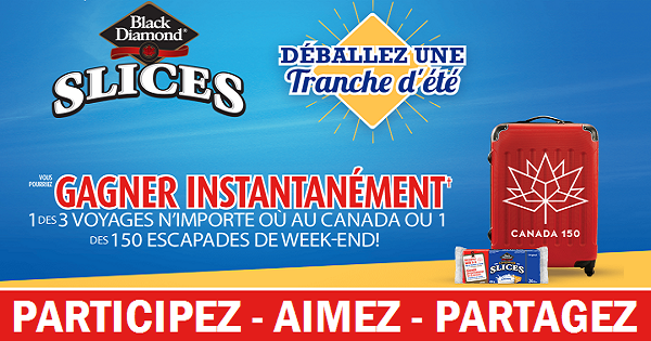 Concours Gagnez un voyage n'importe où au Canada! Concours Gagnez un voyage n'importe où au Canada!