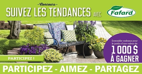Concours Gagnez un ensemble-cadeau pour le jardin! Concours Gagnez un ensemble-cadeau pour le jardin!