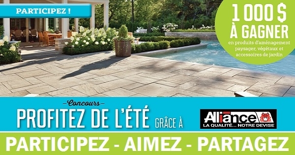 Concours Gagnez un panier cadeau de produits d'aménagement paysager, végétaux et accessoires de jardin! Concours Gagnez un panier cadeau de produits d'aménagement paysager, végétaux et accessoires de jardin!