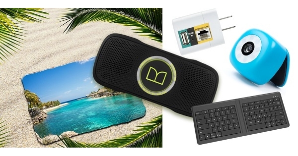Concours Gagnez un haut-parleur Bluetooth, un clavier sans fil, une caméra à selfie et un routeur portatif pour le voyage! Concours Gagnez un haut-parleur Bluetooth, un clavier sans fil, une caméra à selfie et un routeur portatif pour le voyage!