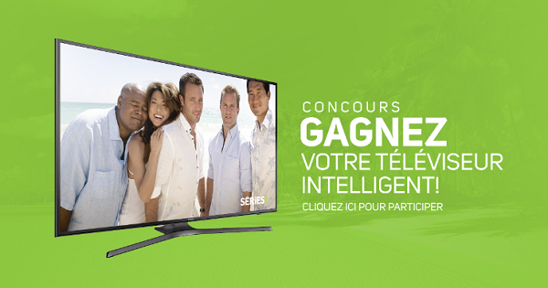 Concours Gagnez votre téléviseur intelligent 55 po 4K grâce à Séries+! Concours Gagnez votre téléviseur intelligent 55 po 4K grâce à Séries+!