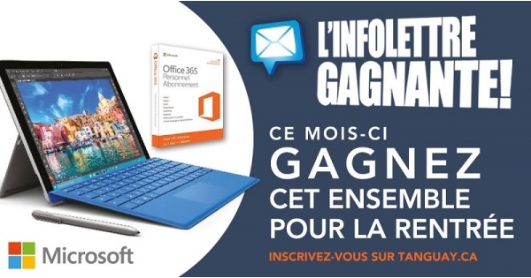 Concours Gagnez votre ensemble électronique parfait pour le retour en classe! Concours Gagnez votre ensemble électronique parfait pour le retour en classe!