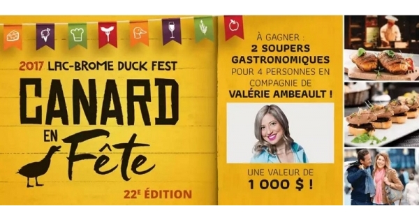 Concours Gagnez l'un des 2 soupers gastronomiques pour 4 personnes à l'Hôtel Suites Lac-Brome! Concours Gagnez l'un des 2 soupers gastronomiques pour 4 personnes à l'Hôtel Suites Lac-Brome!