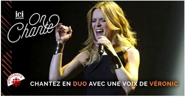 Concours Envolez-vous pour Lyon afin de vous produire sur scène avec Véronic DiCaire! Concours Envolez-vous pour Lyon afin de vous produire sur scène avec Véronic DiCaire!