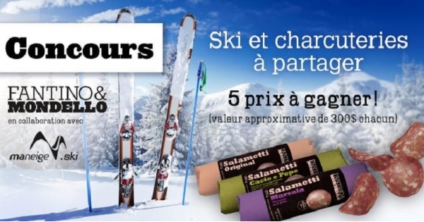 Concours Ski et charcuteries à partager! Concours Ski et charcuteries à partager!