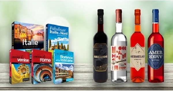 Concours Gagnez 4 bouteilles de spiritueux d'inspiration italienne ainsi que 5 livres de voyage sur l'Italie! Concours Gagnez 4 bouteilles de spiritueux d'inspiration italienne ainsi que 5 livres de voyage sur l'Italie!