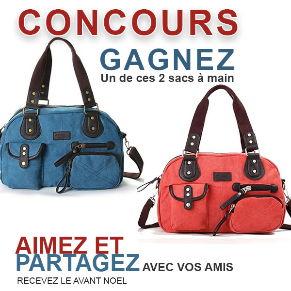 CONCOURS EXCLUSIF - Concours GAGNEZ un Sac à Main