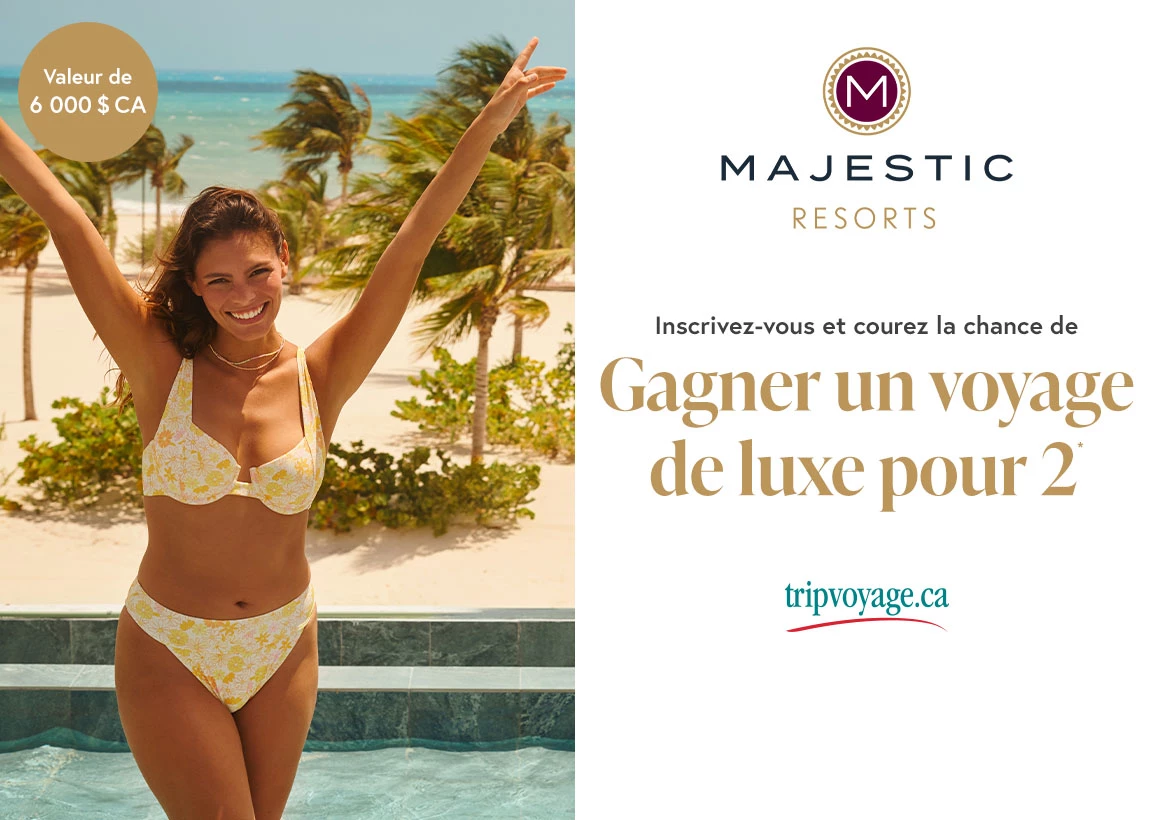 Concours Bikini Village - Gagnez un voyage de luxe pour 2!