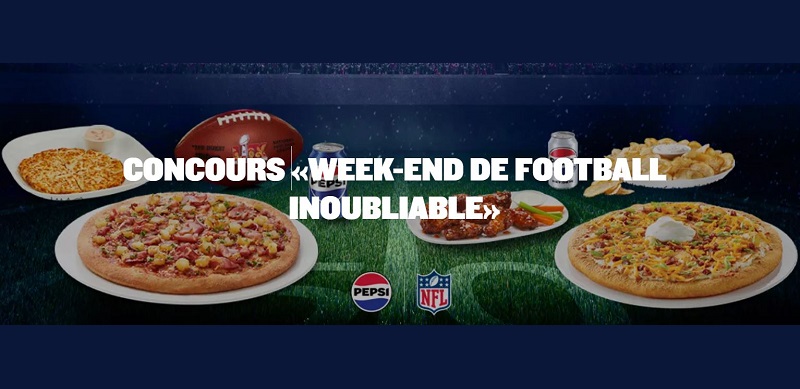 Concours Boston Pizza - GAGNEZ UN WEEK-END DE FOOTBALL INOUBLIABLE!