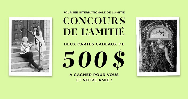 Concours Boutique San Francisco - Gagnez 2 cartes-cadeau de 500$ chacune!