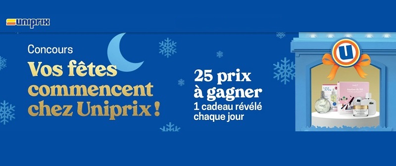 Concours Calendrier de l'Avent Uniprix