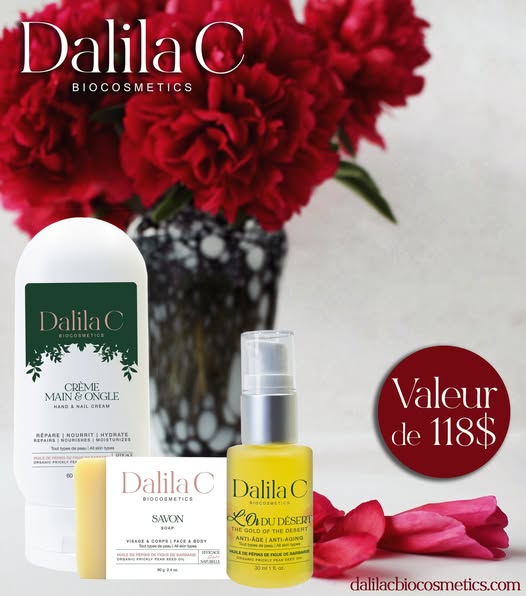 Concours Dalila C Biocosmetics - GAGNEZ UN COFFRET SAINT VALENTIN A OFFRIR A CELUI OU CELLE QUE VOUS AIMEZ!