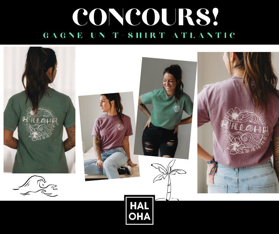 Concours GAGNE UN T-SHIRT ATLANTIC