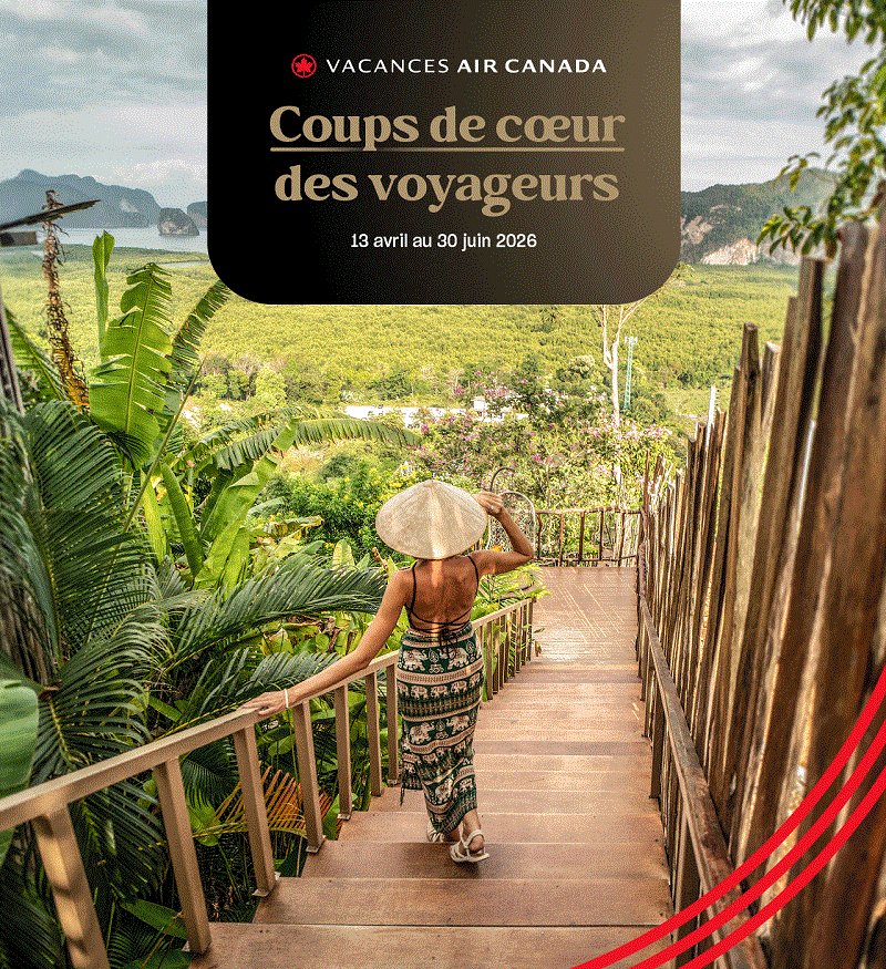 Concours Gagnez 5000$ en cartes-cadeaux électroniques Air Canada!