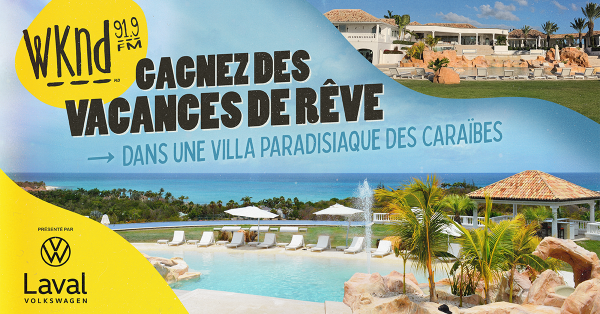 Concours Gagnez des Vacances de Rêve dans une Villa Paradisiaque des Caraïbes