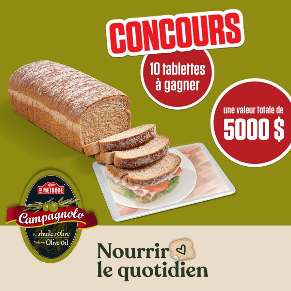 Concours Gagnez l'une des 10 tablettes iPad d’une valeur approximative de 500$ chacune! Concours Gagnez l'une des 10 tablettes iPad d’une valeur approximative de 500$ chacune!