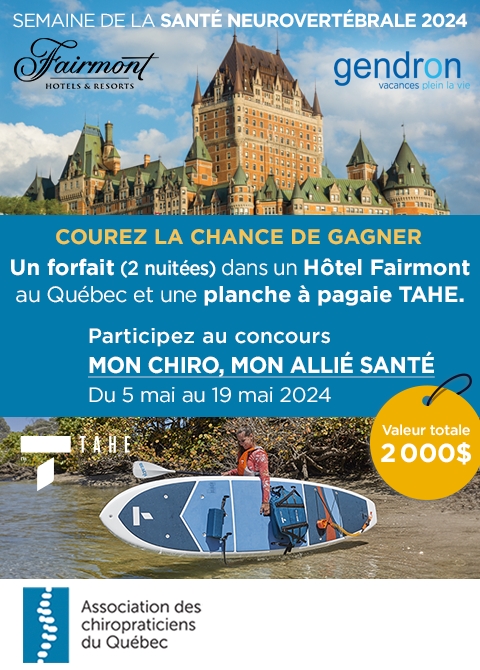 Concours Gagnez un forfait de 2 nuitées dans un Hôtel Fairmont au Québec et une planche à pagaie gonflable TAHE!