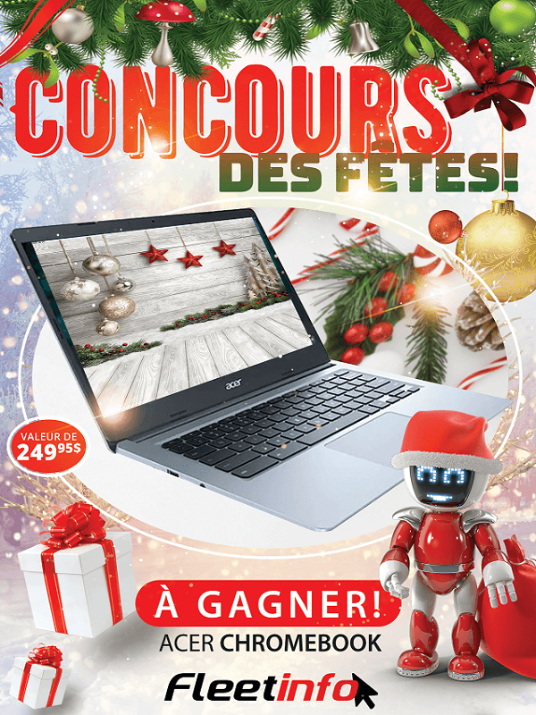 Concours Gagnez un portable Chromebook!