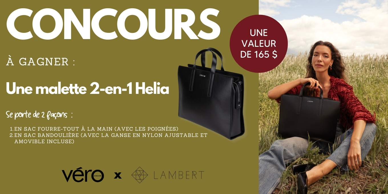 Concours Gagnez un Sac Lambert