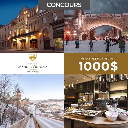 Concours Gagnez un séjour hivernal en famille dans le Vieux-Québec!