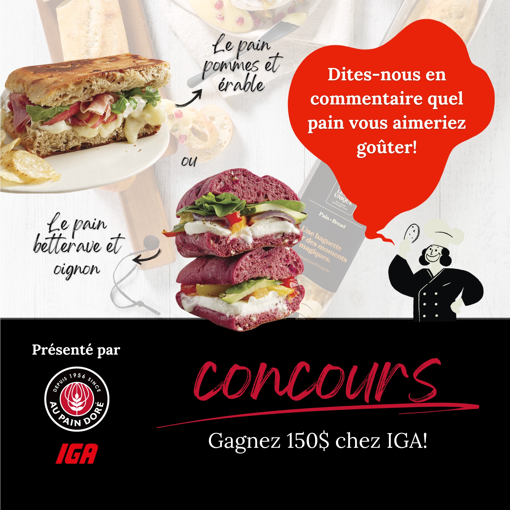 Concours Gagnez une carte-cadeau de 150$ chez IGA!