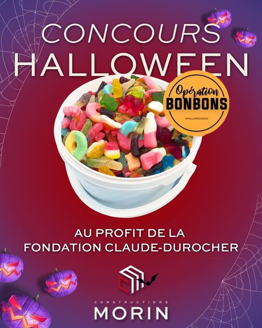 Concours Gagnez une chaudière remplie de bonbons d'une valeur de 50 $