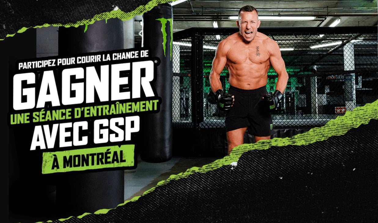Concours Gagnez une séance d'entraînement avec GSP à Montréal