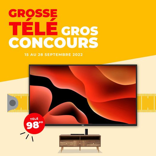 Concours GAGNEZ UNE TÉLÉ RCA ULTRA 4K DE 98 PO! Concours GAGNEZ UNE TÉLÉ RCA ULTRA 4K DE 98 PO!