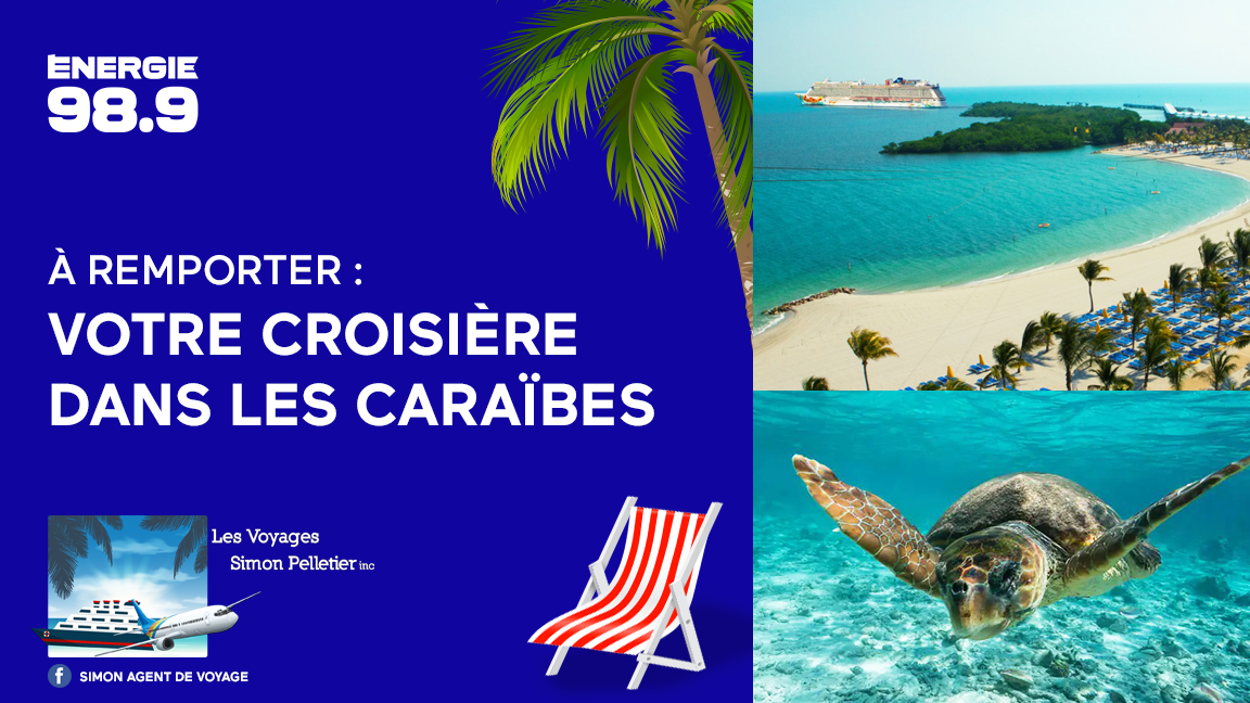 Concours Gagnez votre croisière dans les Caraïbes! Concours Gagnez votre croisière dans les Caraïbes!