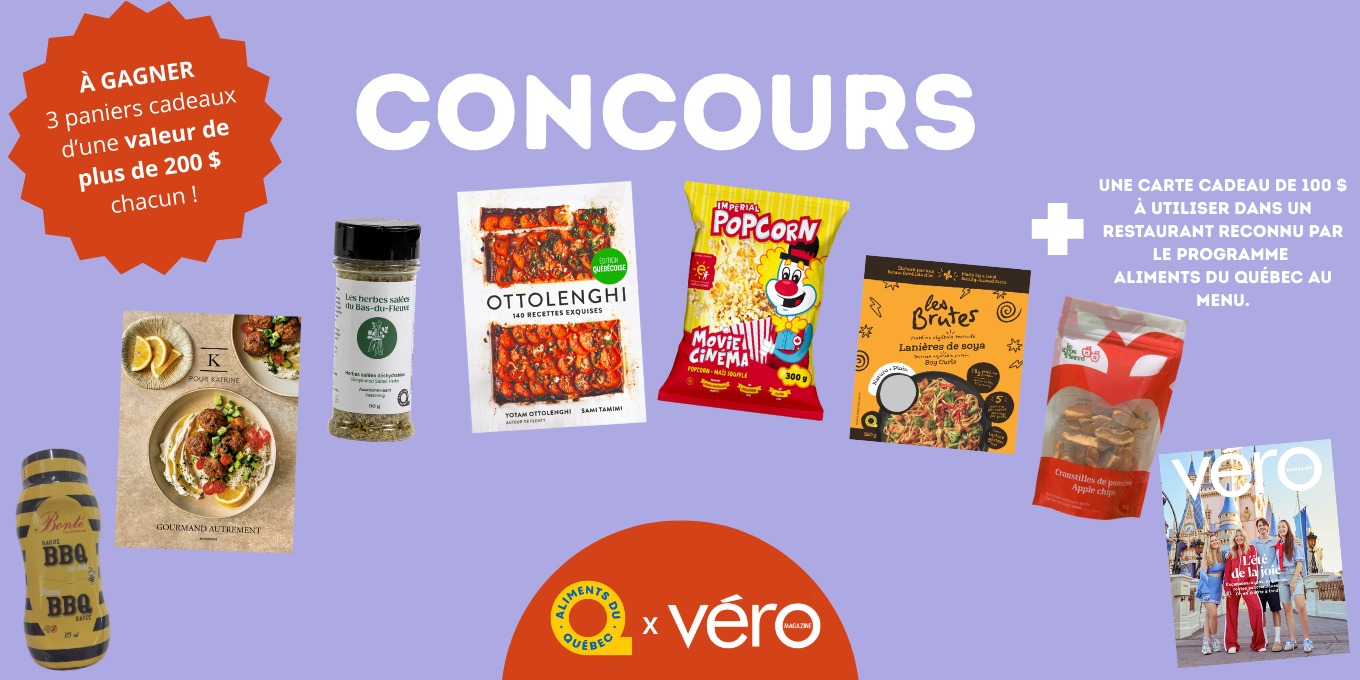 Concours Goûtez le Québec !