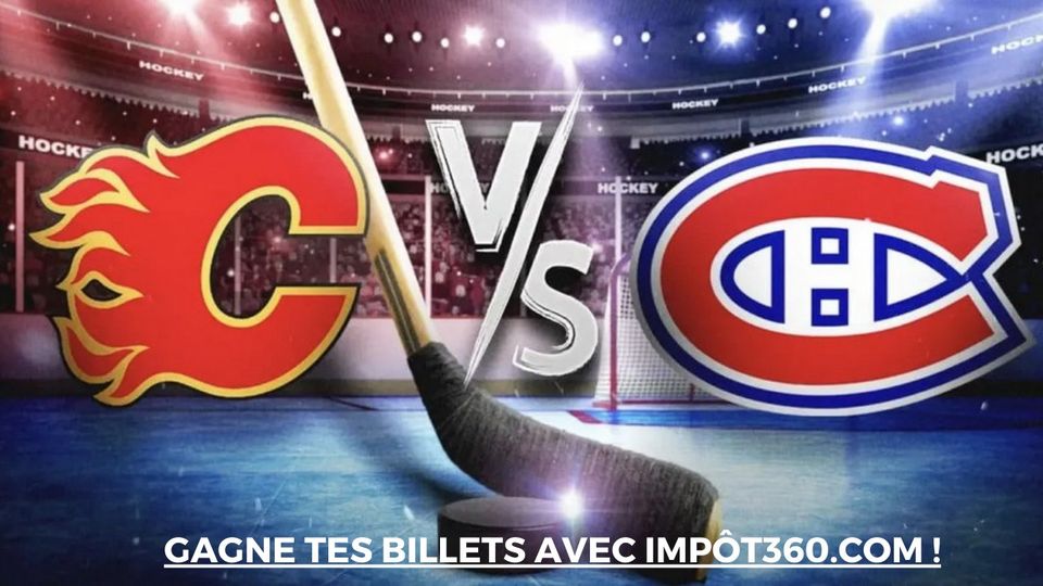 Concours Impôt 360 - Gagnez deux billets pour les Canadiens de Montréal!