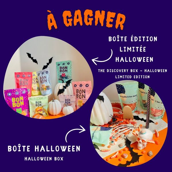 Concours La boîte à bonbons - Gagnez une boîte découverte Halloween!