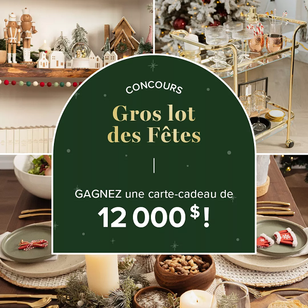 Concours Linen Chest - Gagnez une Carte-cadeau d'une valeur totale de 12 000 $!