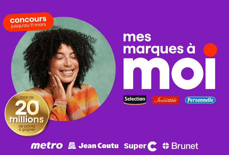 Concours METRO 20 Millions de Points à GAGNER