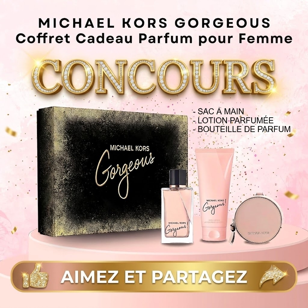 CONCOURS EXCLUSIF - Concours Michael Kors - Coffret Cadeau