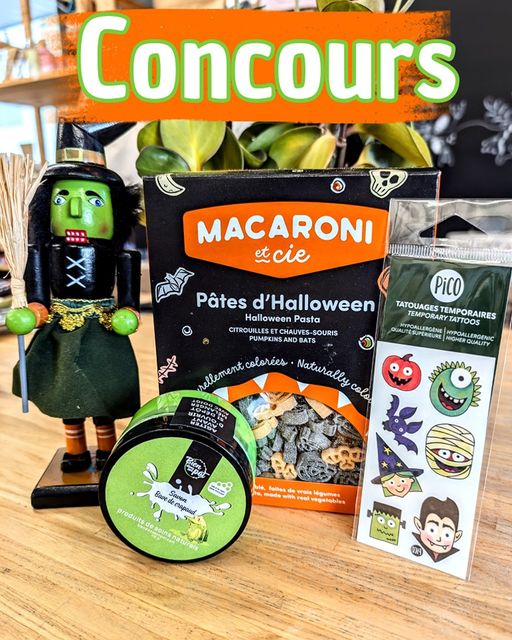 Concours Mille & un Bocaux - gagnez un trio gâterie d'Halloween!