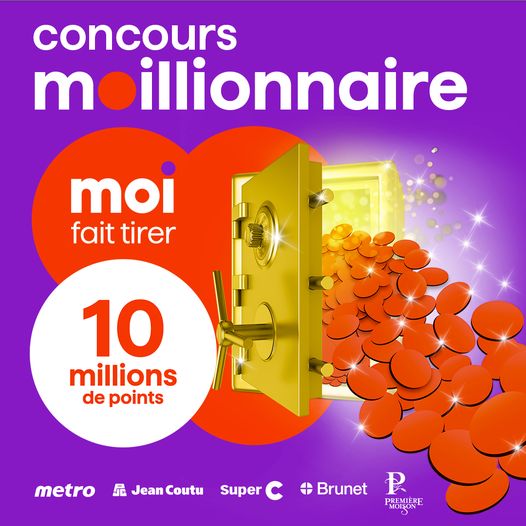 Concours Moi fait tirer 10 millions de points! Concours Moi fait tirer 10 millions de points!