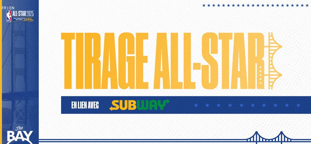 Concours NBA All-Star en lien avec Subway